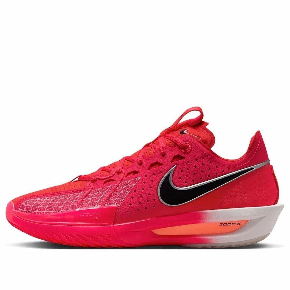 Size 9.5 Nike Air Zoom GT Cut 3 Siren Red DV2913-602 Basketball Shoes